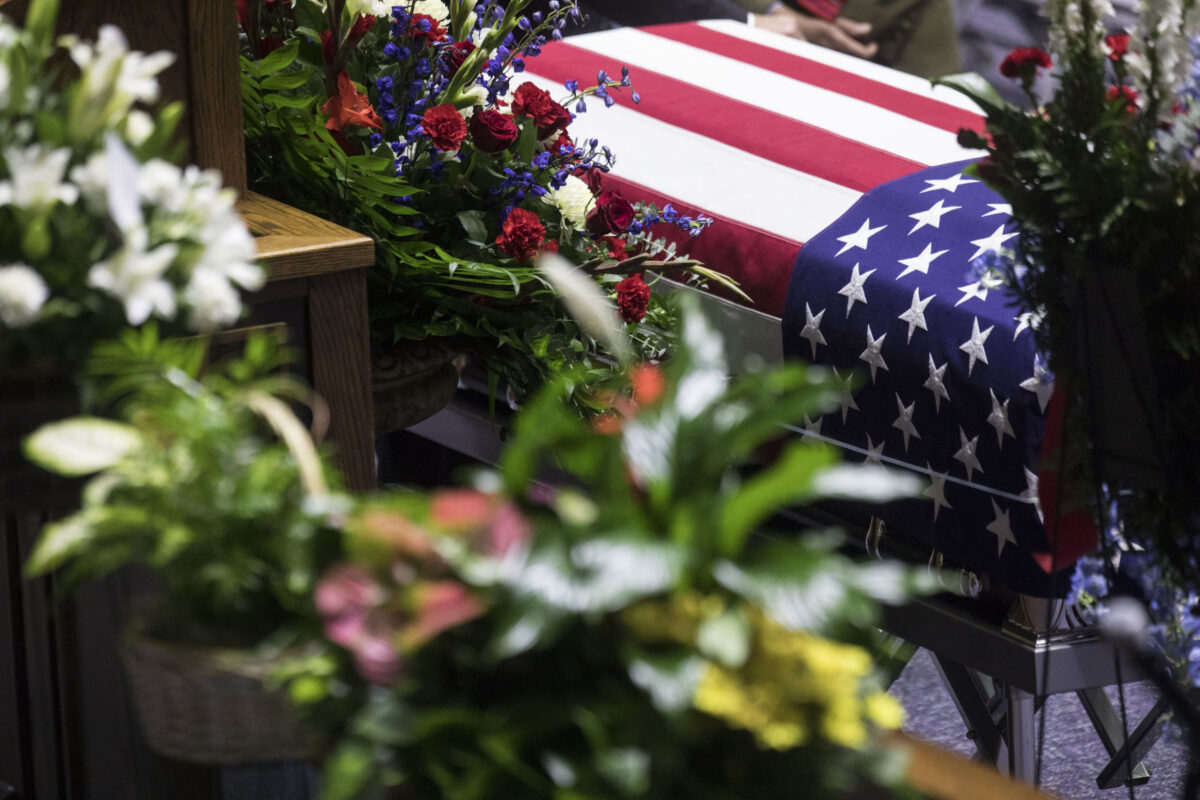Leaders, residents pay respects to Maj. Brent Taylor during public